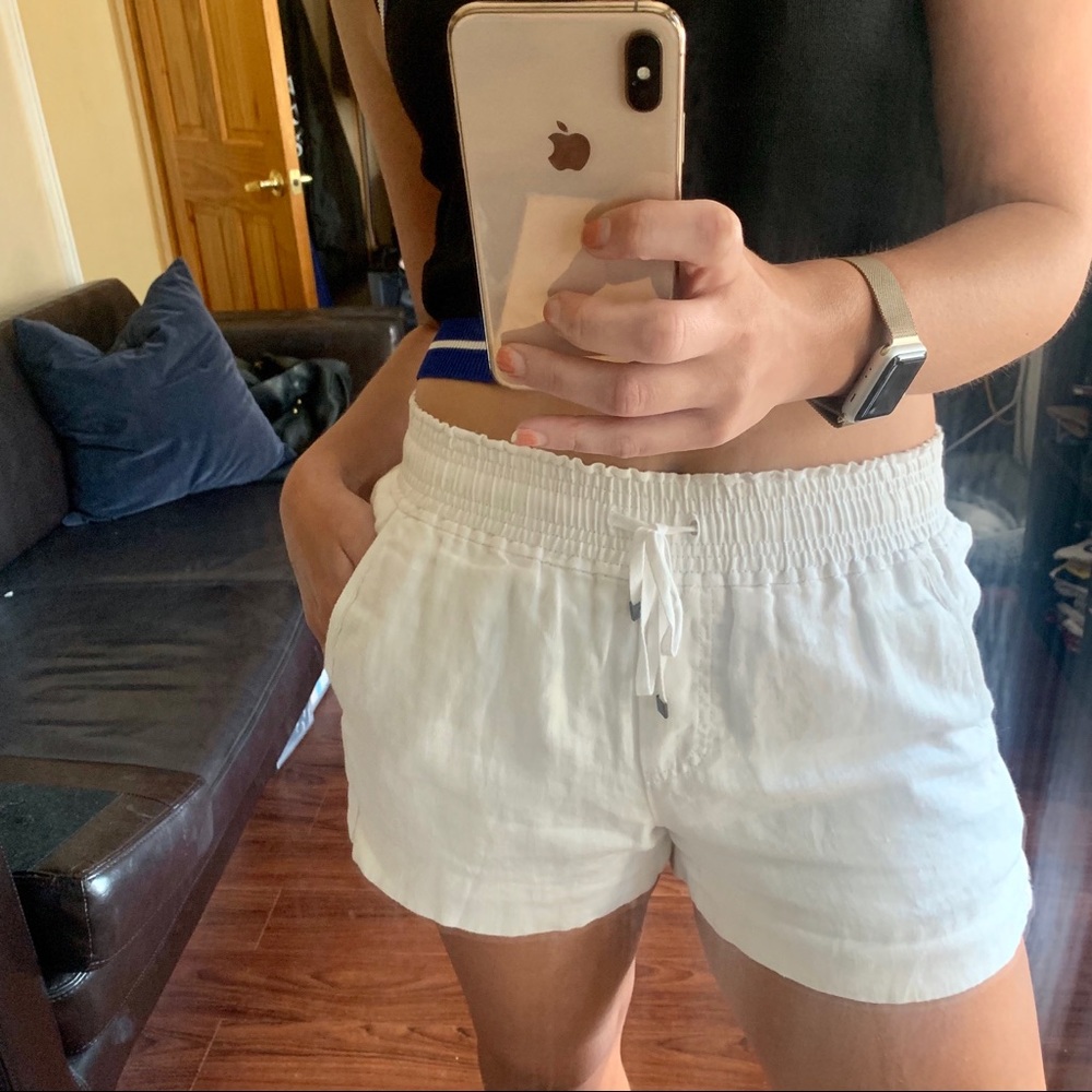 J. Crew Linen Drawstring Short - Picture 2 of 5